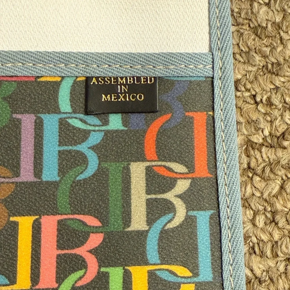 Y2K Girly Rainbow All Over Print Dooney and Bourke Shoulder Bag Genuine Leather - Picture 11 of 16